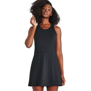 Athletic Works Black Mini Racerback Dress Women’s Size M